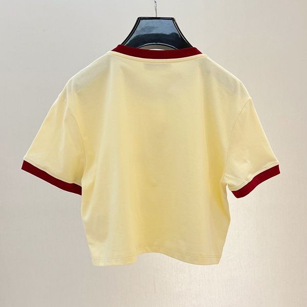 秋冬大セールミュウミュウ スーパーコピー プリントコットン Tシャツ myn92061